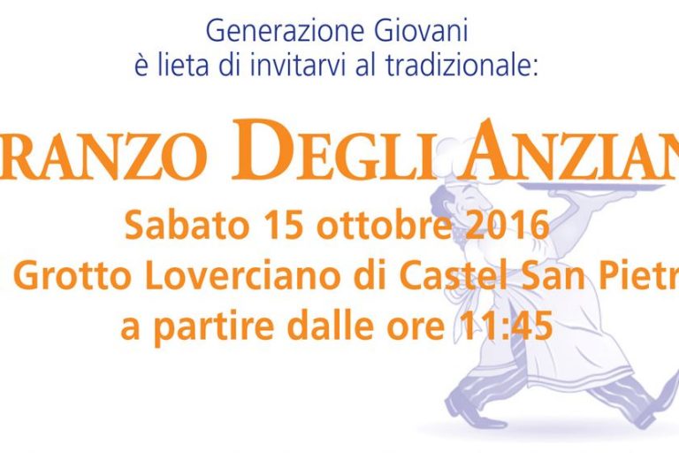 Pranzo anziano 2016
